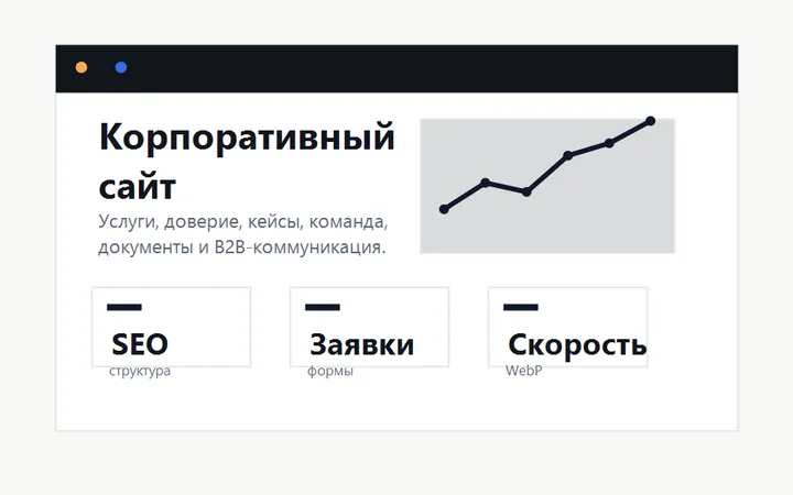 Скриншот проекта: Корпоративный сайт для B2B-услуг
