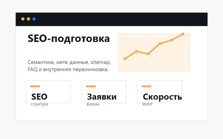 Скриншот проекта: SEO-подготовка нового сайта